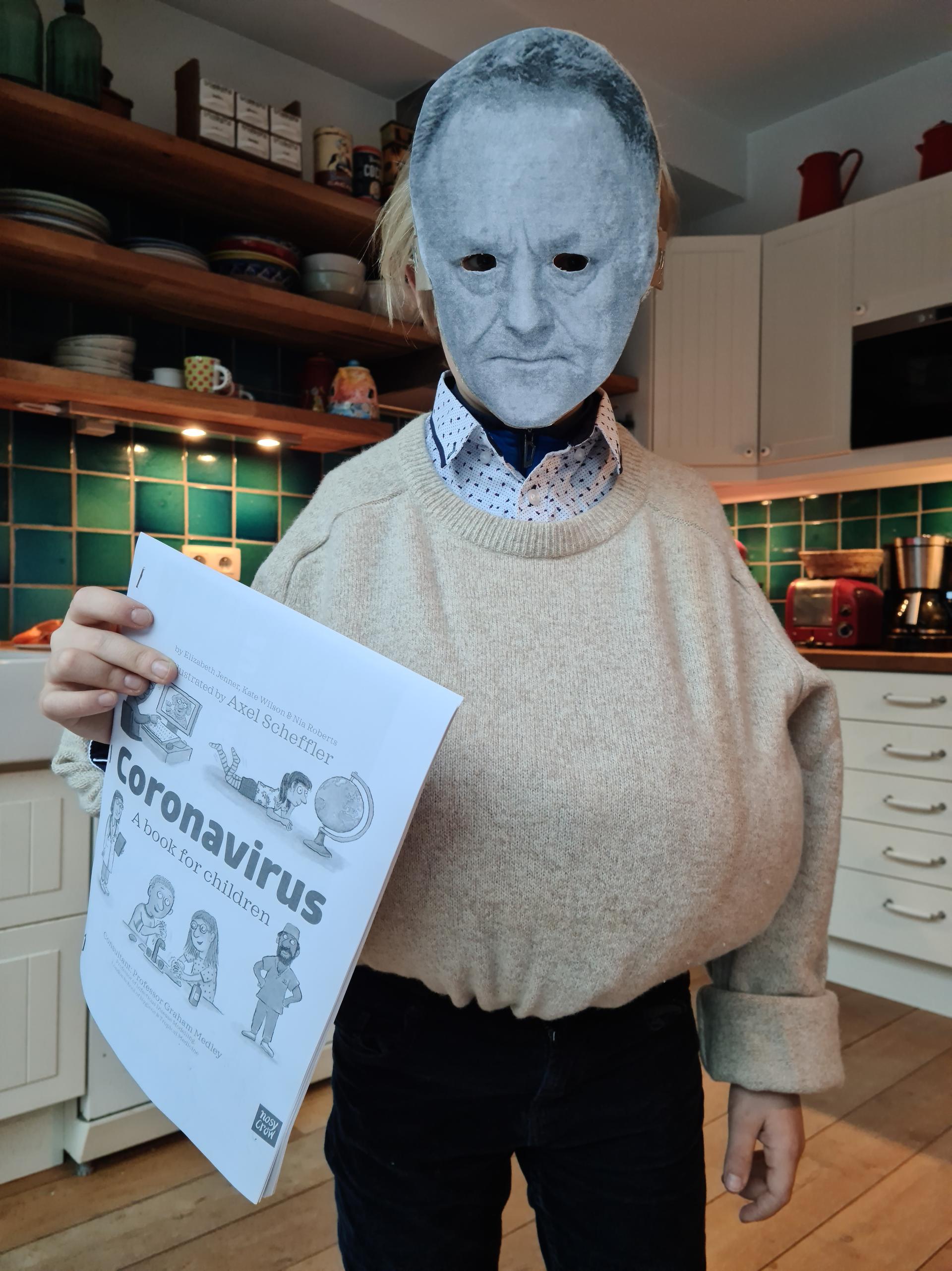 Carnaval kostuum Marc Van Ranst