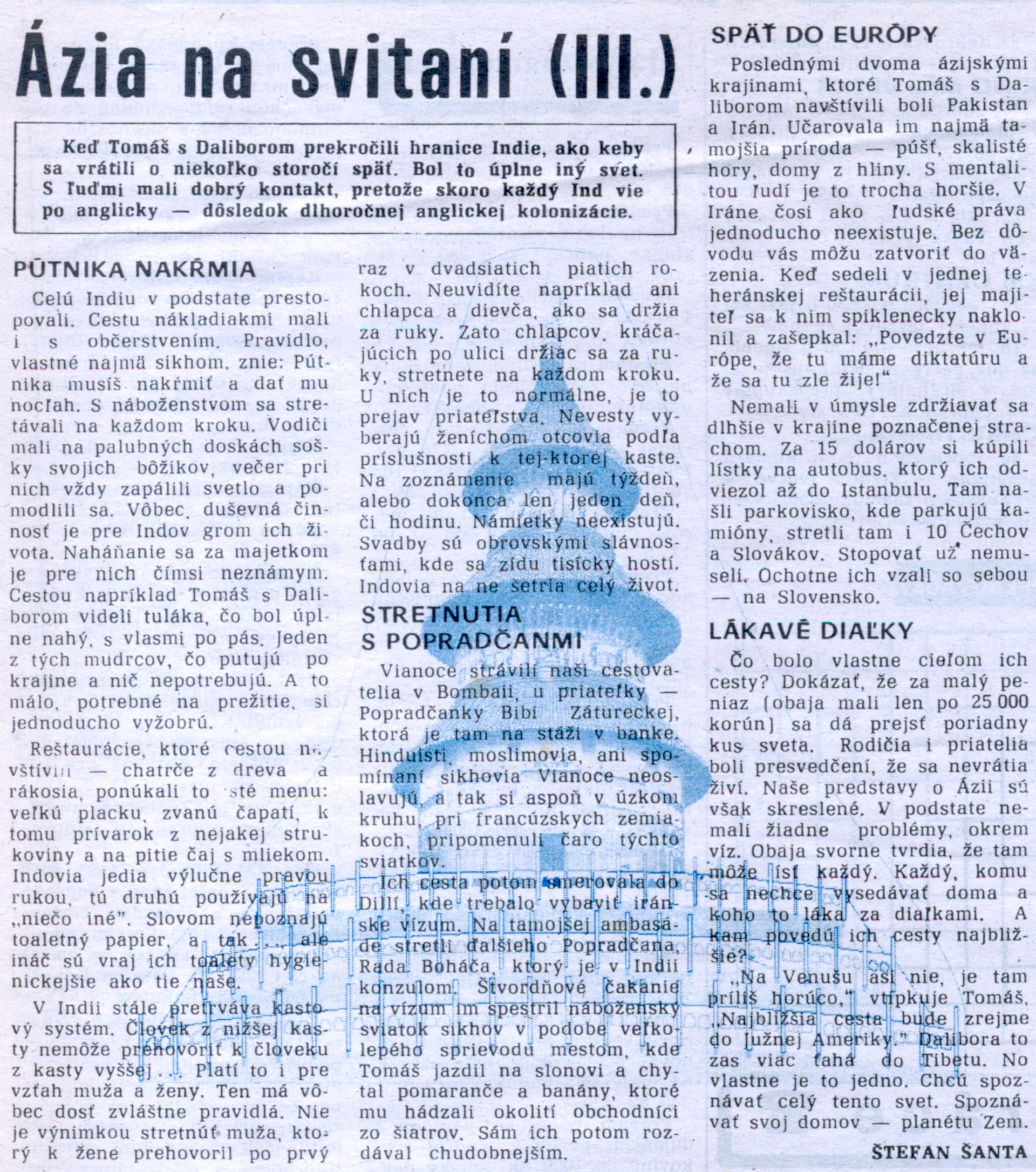 Noviny Poprad: Ázia na svitaní (III.)