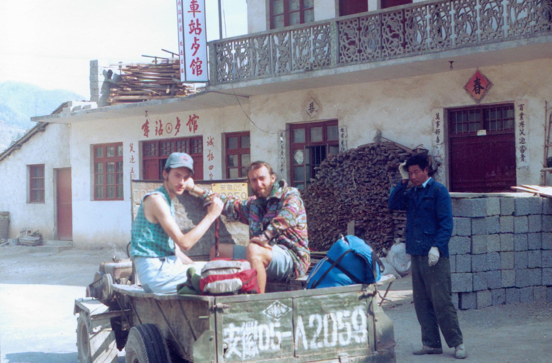 Stopovačka v Číne