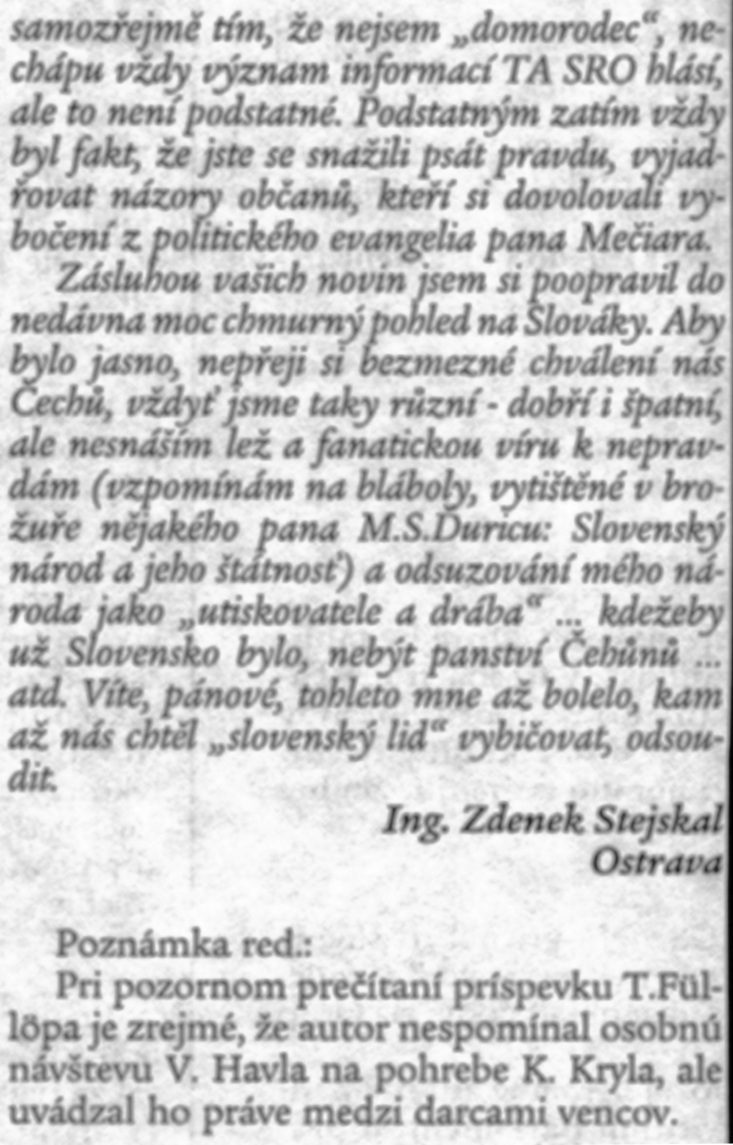 Domino efekt, č. 13, 19940401